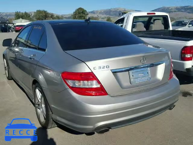 2009 MERCEDES-BENZ C300 WDDGF54X19R060613 image 2