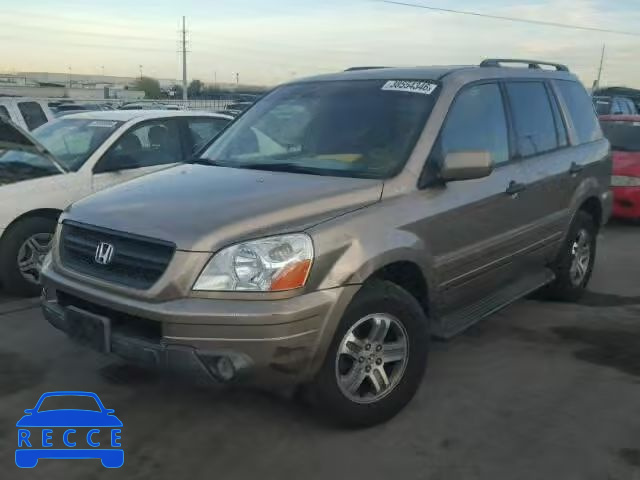 2003 HONDA PILOT EXL 2HKYF18503H545176 image 1