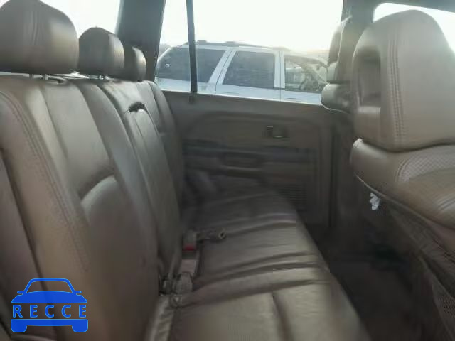 2003 HONDA PILOT EXL 2HKYF18503H545176 image 5