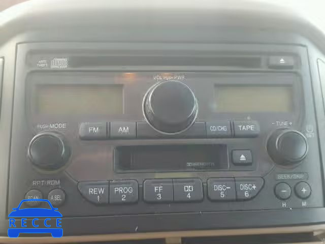 2003 HONDA PILOT EXL 2HKYF18503H545176 image 8