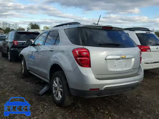 2016 CHEVROLET EQUINOX LT 2GNALCEK1G6322050 зображення 2