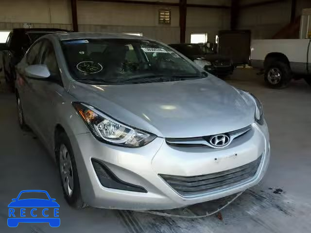 2016 HYUNDAI ELANTRA SE 5NPDH4AE1GH681049 image 0