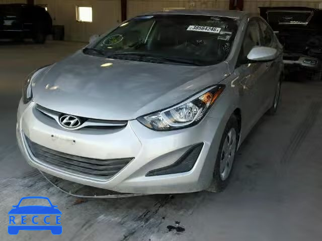 2016 HYUNDAI ELANTRA SE 5NPDH4AE1GH681049 image 1