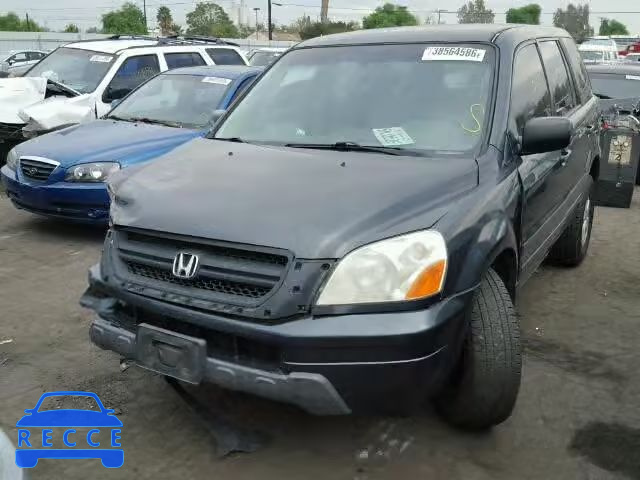 2004 HONDA PILOT LX 2HKYF18104H617850 image 1