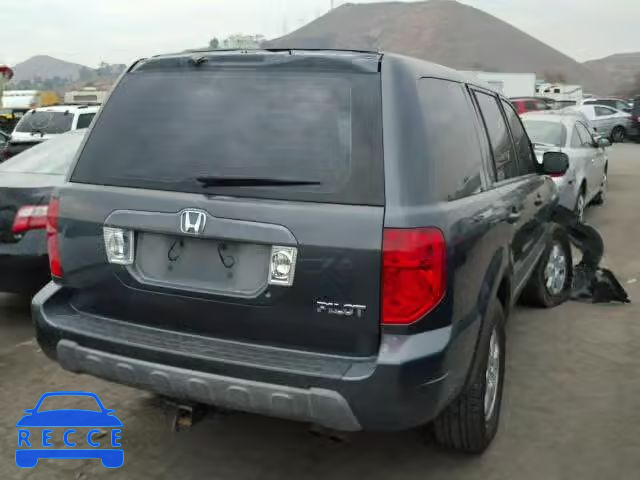 2004 HONDA PILOT LX 2HKYF18104H617850 image 3