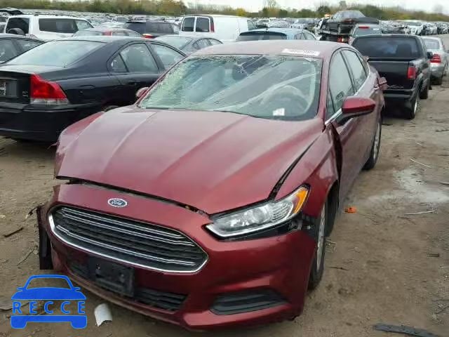 2014 FORD FUSION S 3FA6P0G73ER266022 image 1