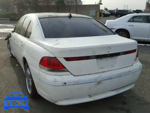 2003 BMW 745I WBAGL63473DP68432 Bild 2