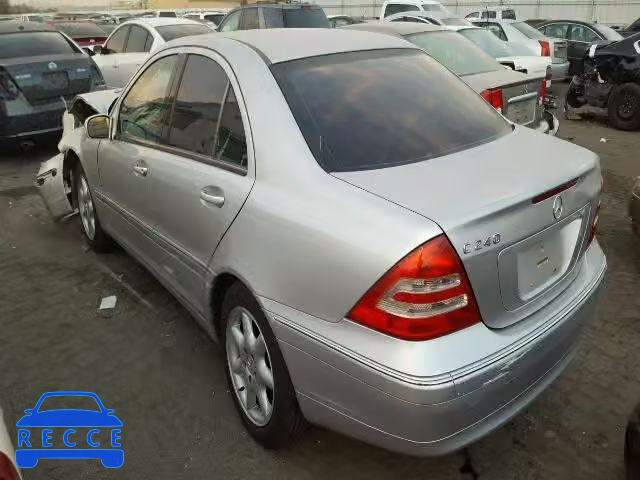 2004 MERCEDES-BENZ C240 WDBRF61JX4A564043 image 1