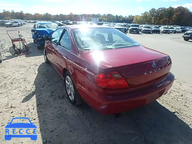 2001 ACURA 3.2 CL TYP 19UYA42781A003937 image 2