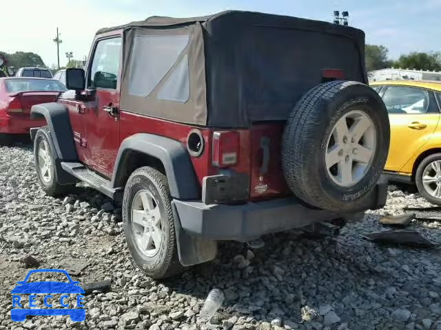 2010 JEEP WRANGLER S 1J4AA2D19AL128117 image 2