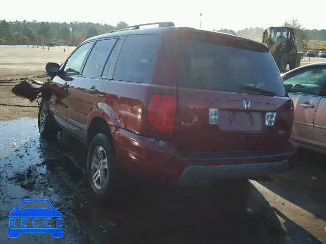 2004 HONDA PILOT EX 2HKYF18424H572355 image 2