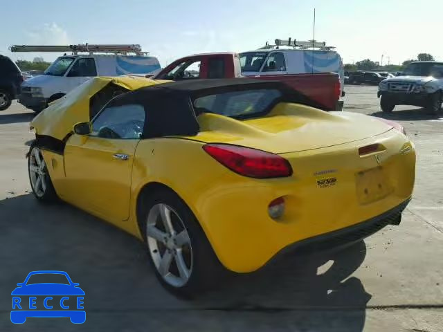 2007 PONTIAC SOLSTICE 1G2MB35B27Y129333 image 2