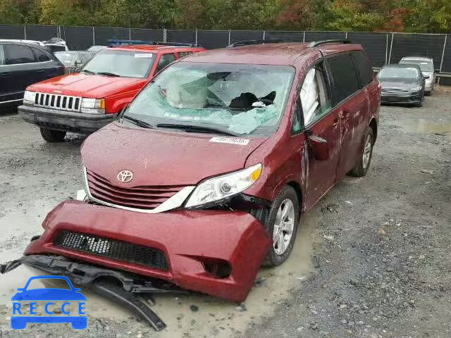 2015 TOYOTA SIENNA LE 5TDKK3DC0FS532136 image 1