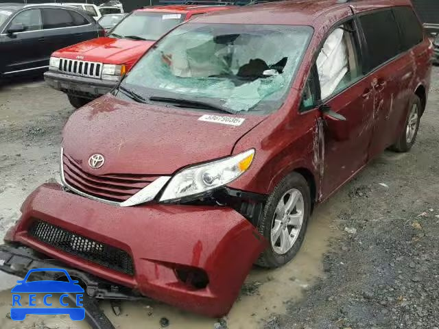 2015 TOYOTA SIENNA LE 5TDKK3DC0FS532136 image 8