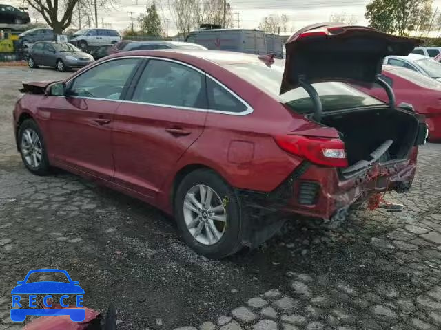 2016 HYUNDAI SONATA SE 5NPE24AFXGH351912 image 2