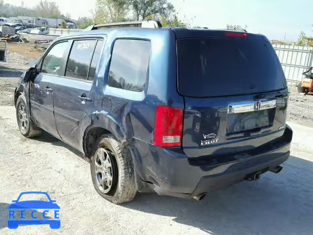 2009 HONDA PILOT EXL 5FNYF48609B036173 image 2