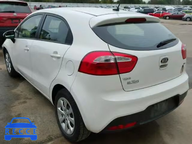 2012 KIA RIO LX KNADM5A35C6030802 image 2