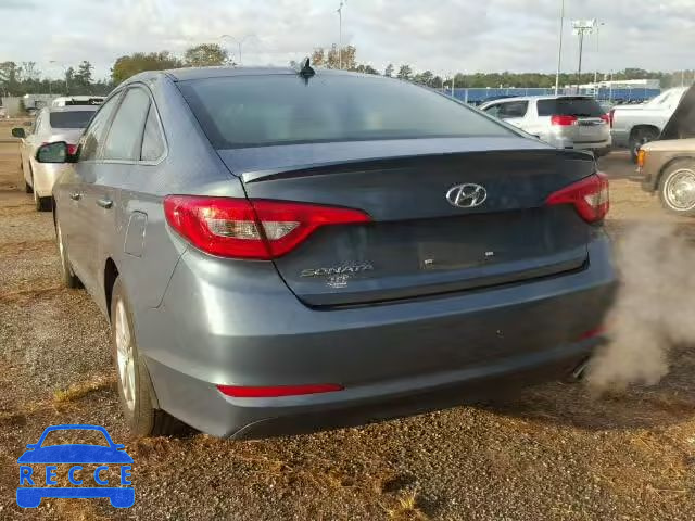 2015 HYUNDAI SONATA SE 5NPE24AF8FH093615 image 2