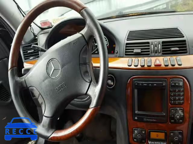 2001 MERCEDES-BENZ S430 WDBNG70JX1A213504 image 9