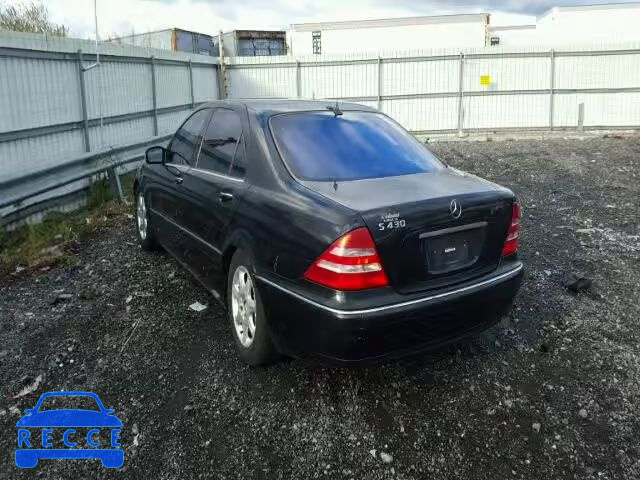 2001 MERCEDES-BENZ S430 WDBNG70JX1A213504 image 2