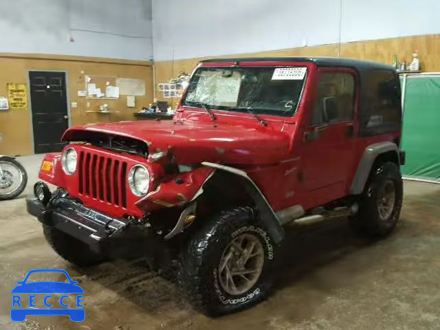 2002 JEEP WRANGLER S 1J4FA49SX2P701247 Bild 1