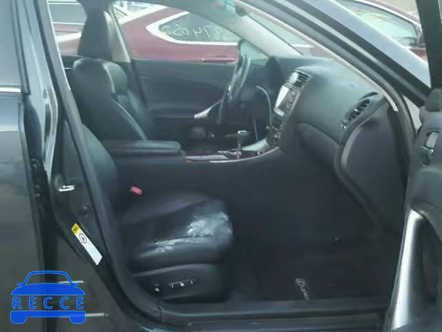 2007 LEXUS IS250 AWD JTHCK262075012365 image 4