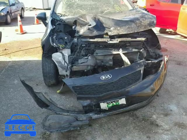 2014 KIA RIO LX KNADM4A3XE6370136 image 9