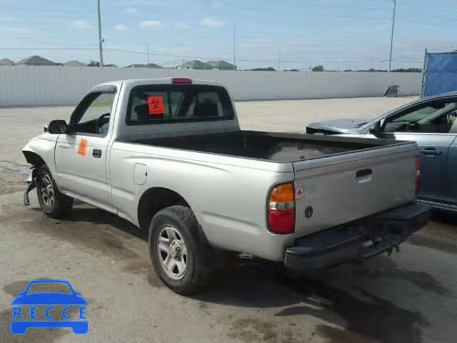 2001 TOYOTA TACOMA 5TENL42NX1Z718248 image 2