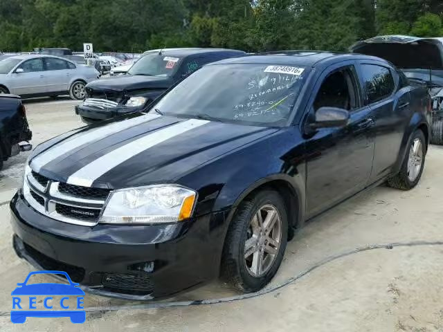 2012 DODGE AVENGER SX 1C3CDZCB2CN177695 зображення 1