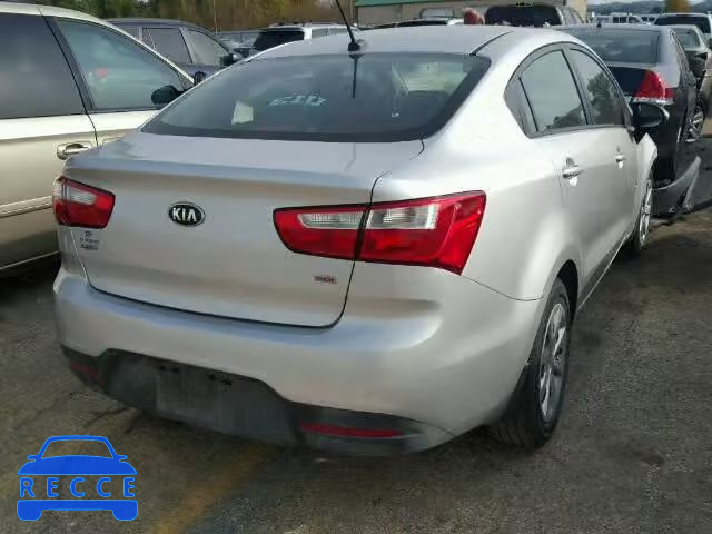 2014 KIA RIO LX KNADM4A35E6391704 image 3
