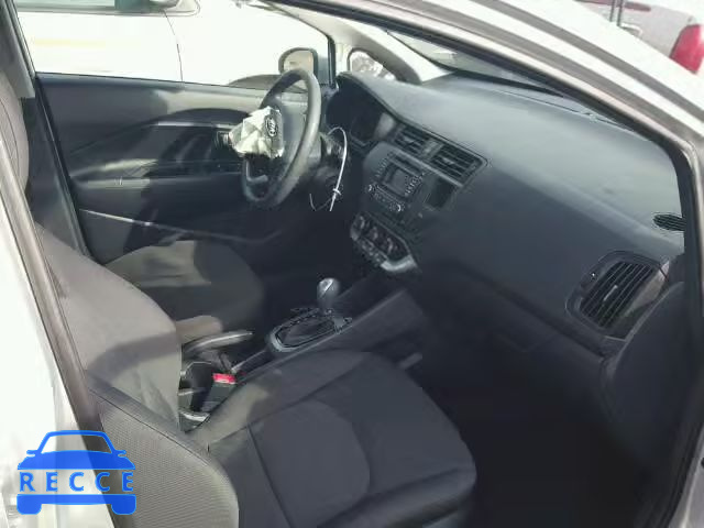 2014 KIA RIO LX KNADM4A35E6391704 image 4