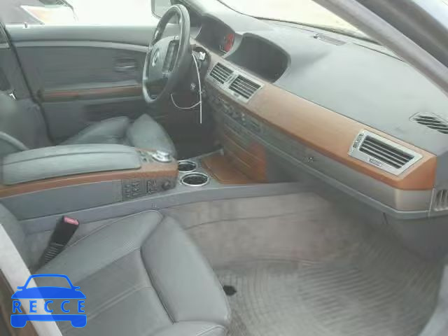 2004 BMW 745LI WBAGN63444DS46353 зображення 4