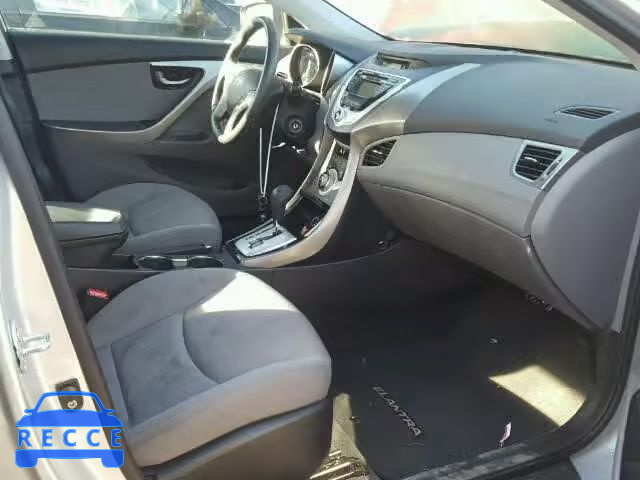2012 HYUNDAI ELANTRA GL KMHDH4AEXCU301220 image 4