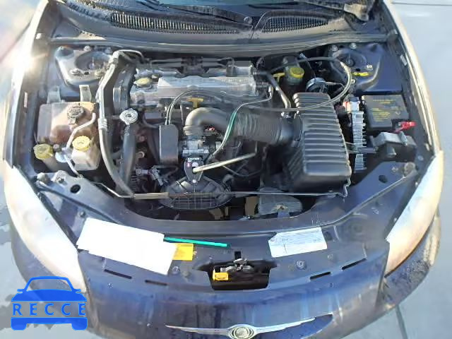 2001 CHRYSLER SEBRING LX 1C3EL46XX1N607797 image 6