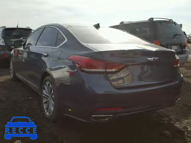 2015 HYUNDAI GENESIS KMHGN4JE6FU100747 image 2