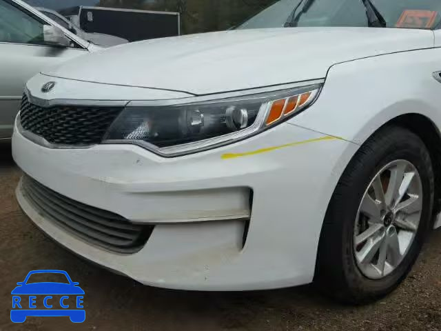 2016 KIA OPTIMA LX 5XXGT4L38GG041701 зображення 9