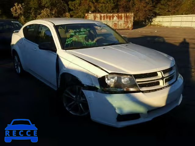 2014 DODGE AVENGER SE 1C3CDZAB6EN160775 image 0