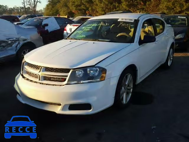 2014 DODGE AVENGER SE 1C3CDZAB6EN160775 image 1