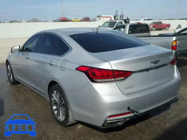 2016 HYUNDAI GENESIS KMHGN4JE3GU128779 image 2