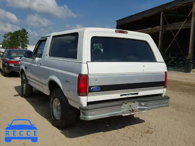 1995 FORD BRONCO 1FMEU15N6SLA76761 image 2