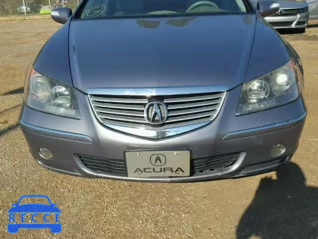 2006 ACURA RL JH4KB16516C001336 зображення 9