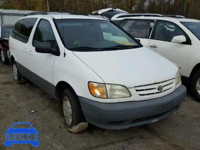 2002 TOYOTA SIENNA LE/ 4T3ZF13C22U424585 зображення 0