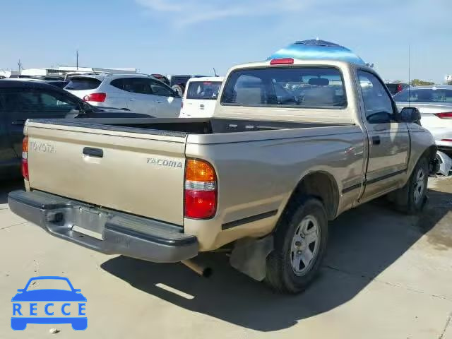 2001 TOYOTA TACOMA 5TENL42N71Z853378 image 3