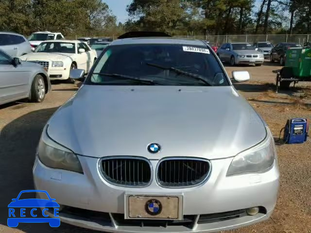 2004 BMW 525I WBANA53564B849225 image 9