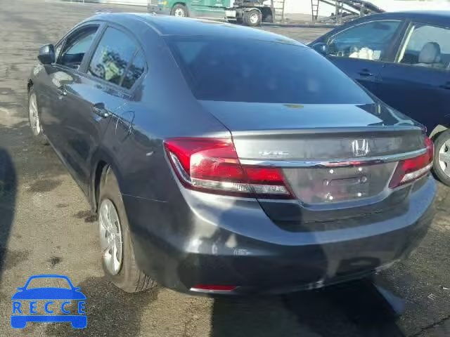 2013 HONDA CIVIC LX 19XFB2F55DE241777 зображення 2