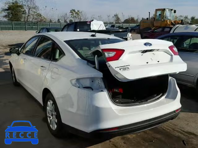 2016 FORD FUSION S 3FA6P0G73GR254603 image 2