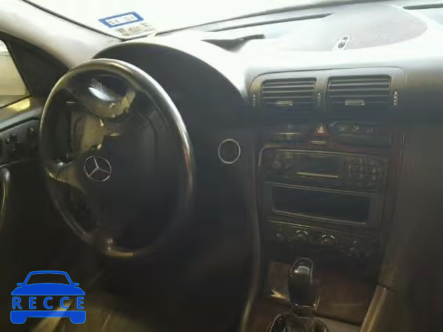 2001 MERCEDES-BENZ C240 WDBRF61J51F110524 image 9