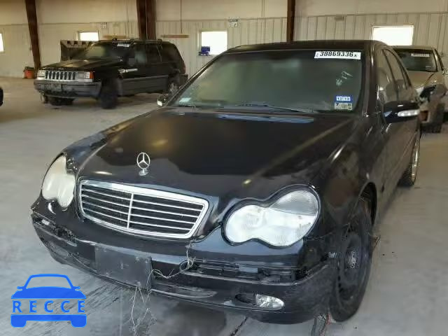 2001 MERCEDES-BENZ C240 WDBRF61J51F110524 Bild 1