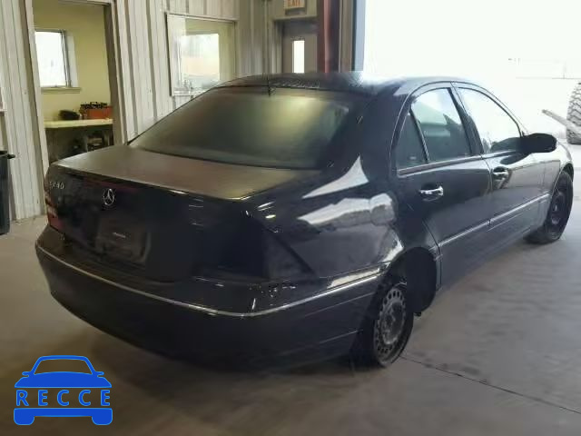 2001 MERCEDES-BENZ C240 WDBRF61J51F110524 image 3