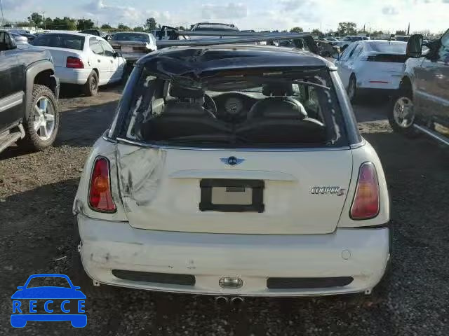 2004 MINI COOPER S WMWRE33434TD84031 image 9
